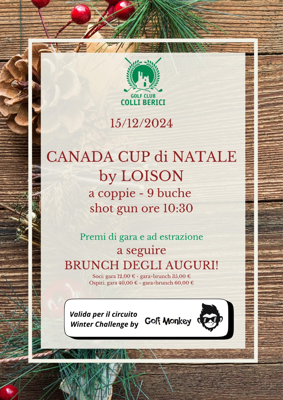 Canada Cup di Natale by Loison