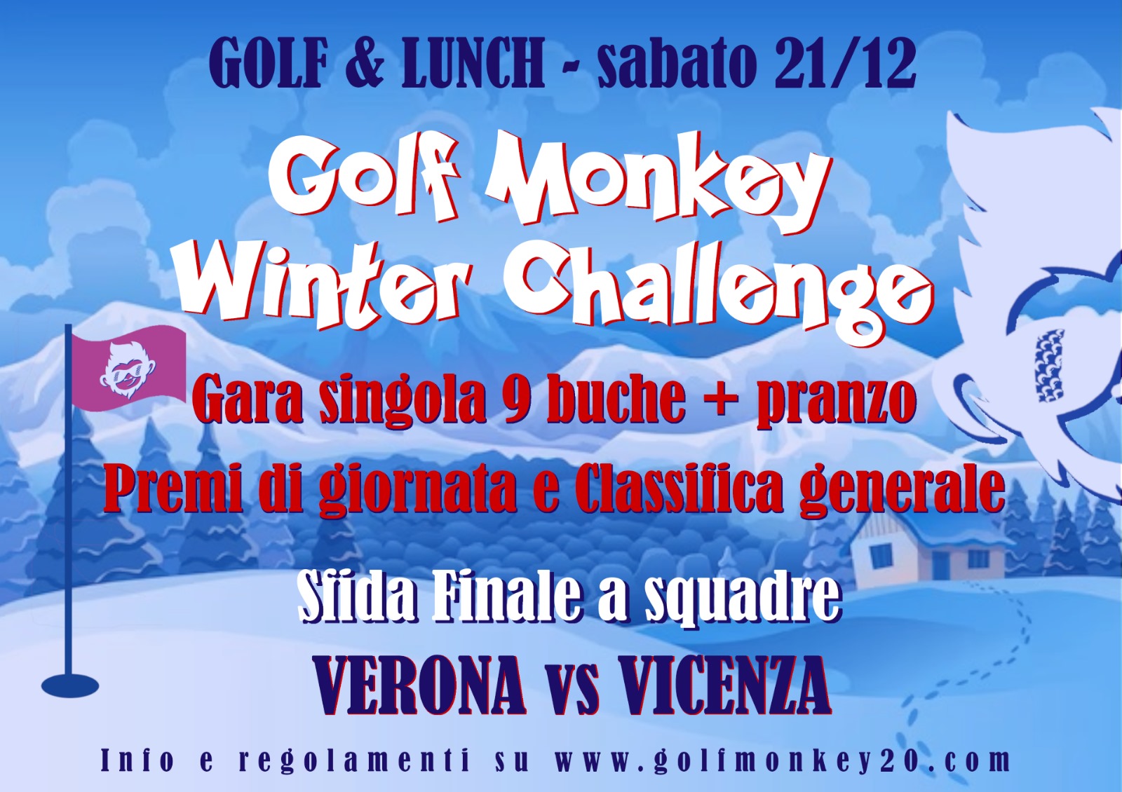 Golf Monkey Winter Challenge