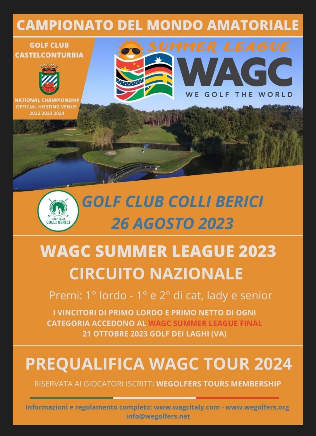 WAGC Tour 2023 Summer League