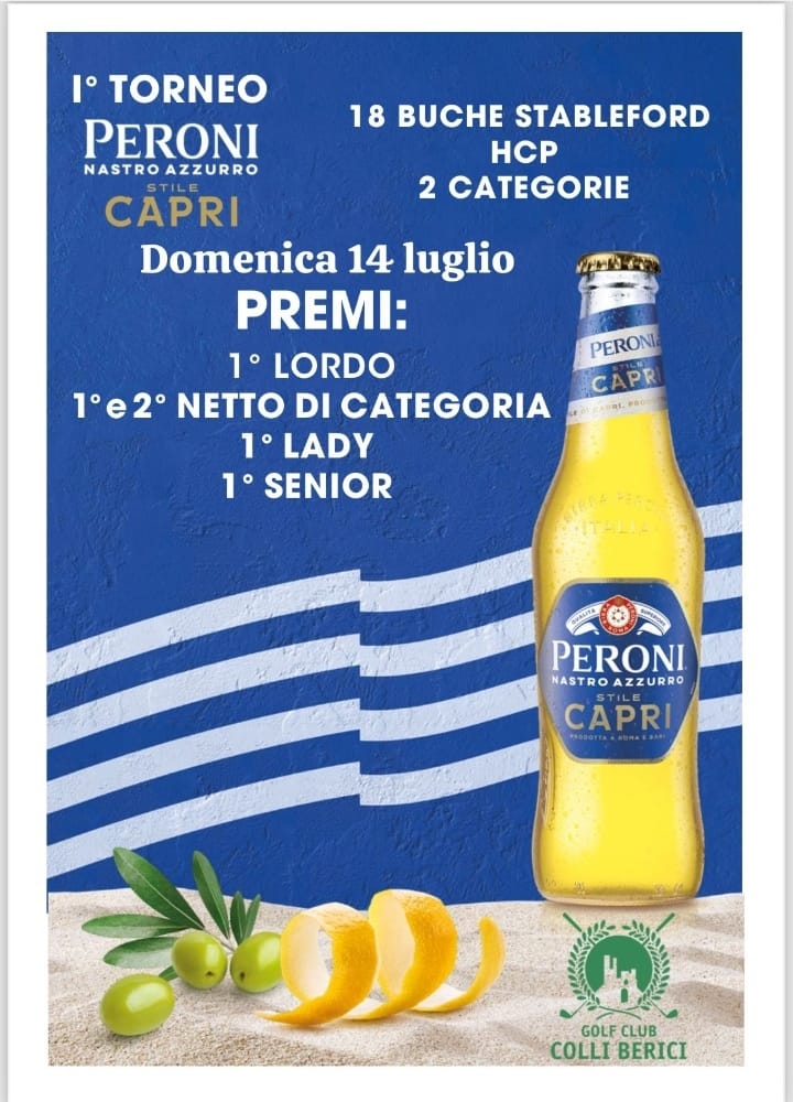 1° Trofeo Birra Peroni