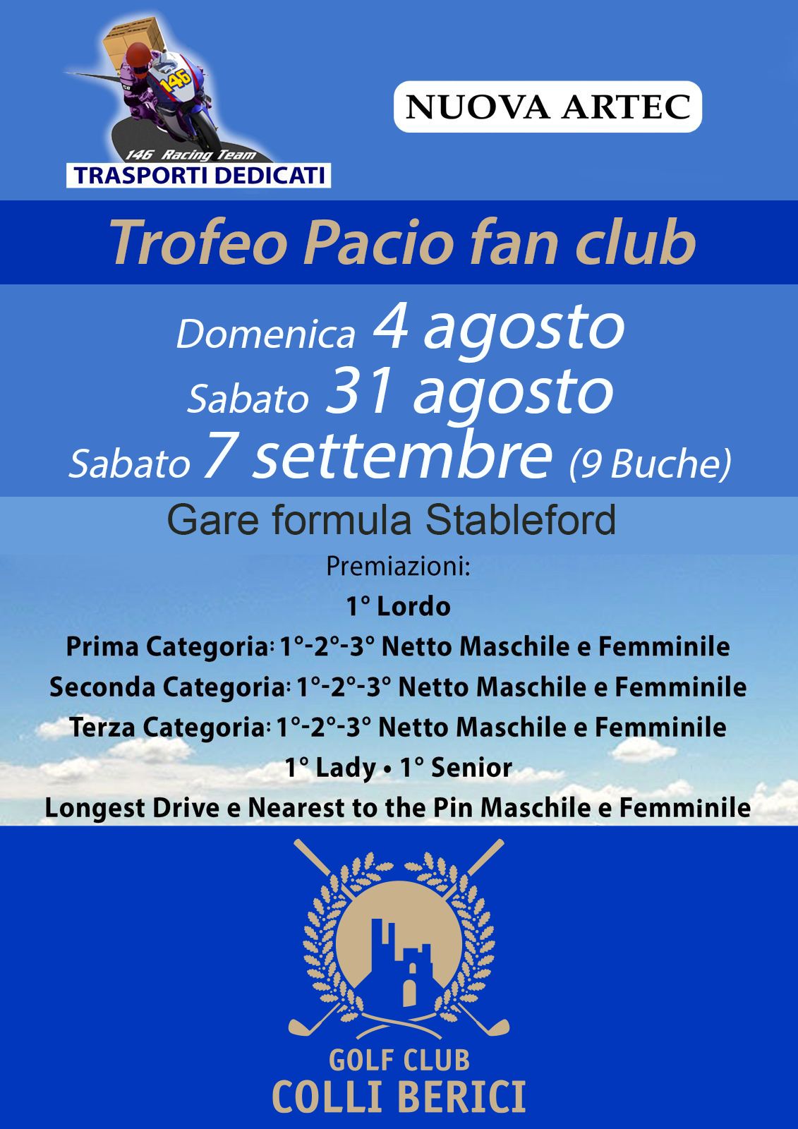 1º Trofeo “Pacio” Fan club