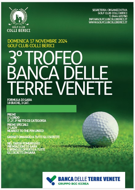 3° Trofeo Banca Delle Terre Venete